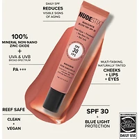 Nudescreen Blush Tint SPF 30