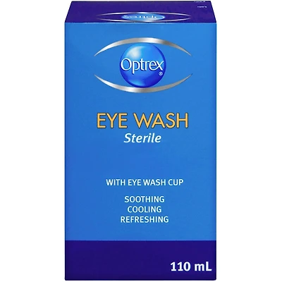 Bain oculaire stérile Optrex, 110 mL
