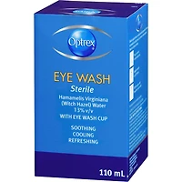 Bain oculaire stérile Optrex, 110 mL