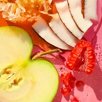 Naturel Baume à Lévres Doux, Lait de Coco, Miel-Pomme, Framboise-Kiwi