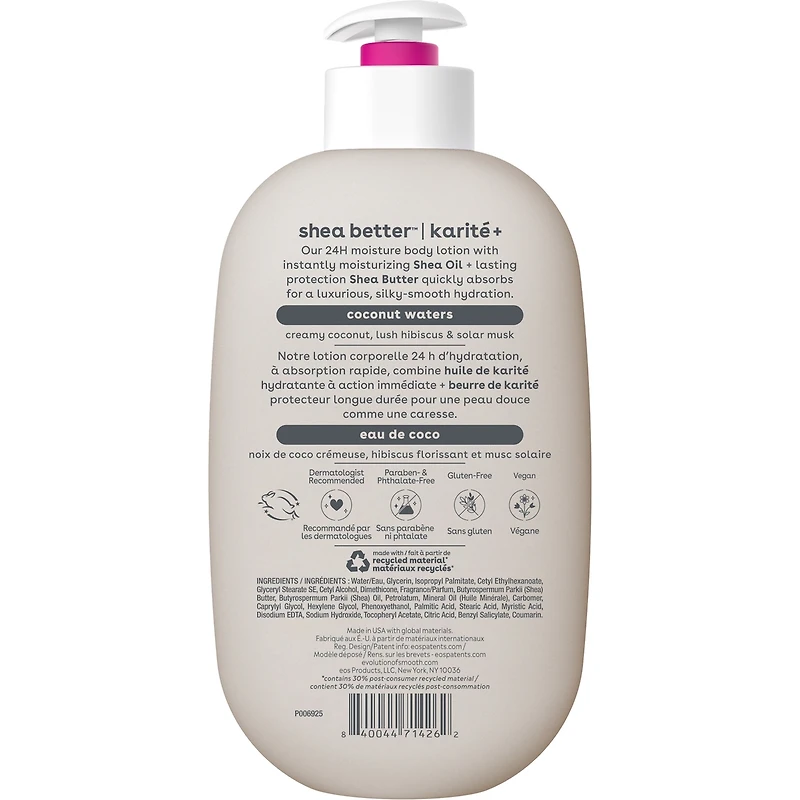Shea Butter Hydration 24H Lotion Eau De Coco