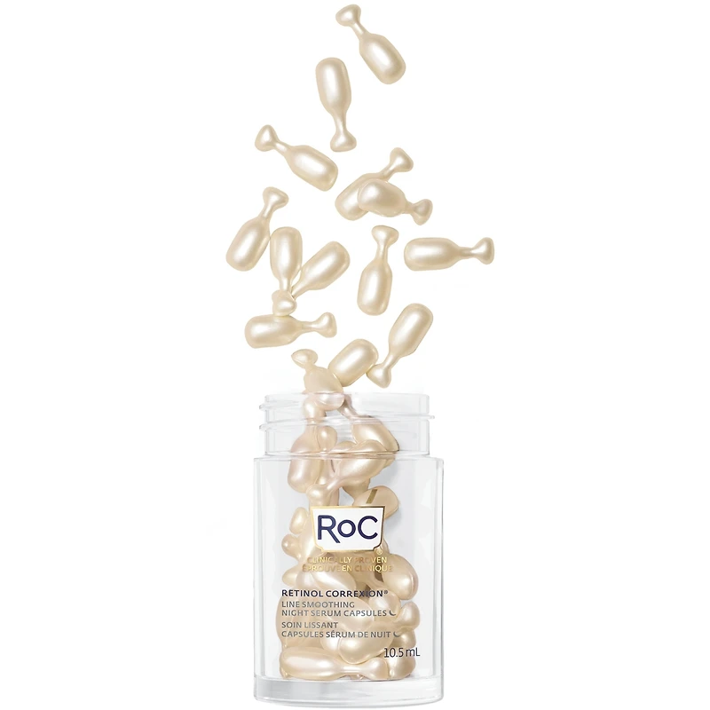 Retinol Correxion Line Smoothing Night Serum Capsules