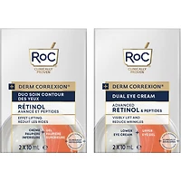 Derm Correxion®️- Dual Eye Cream - Advanced Retinol & Peptide (2x10ml)