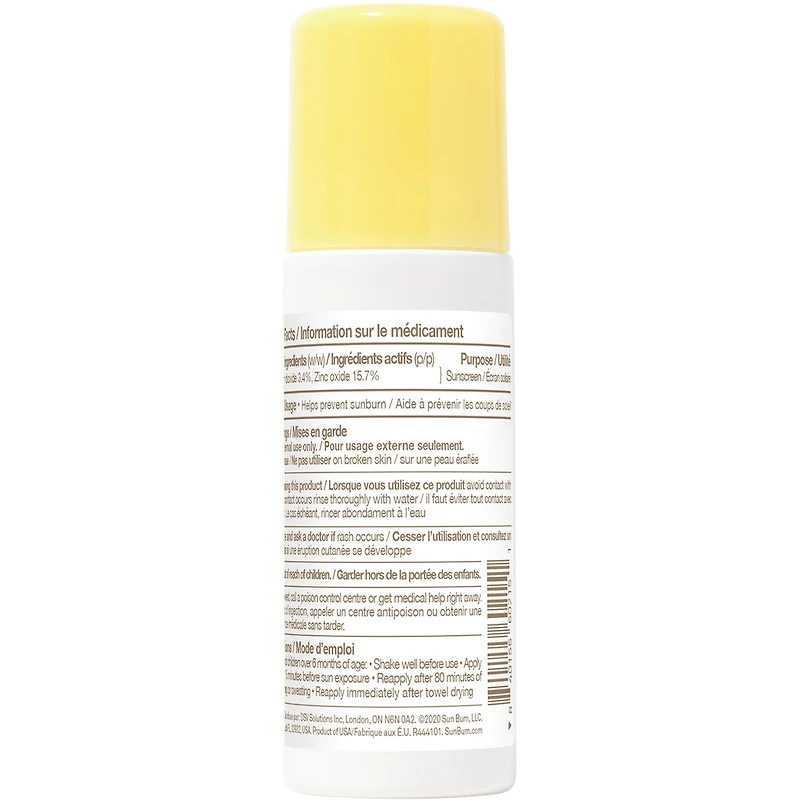 Crème solaire minérale FSP 50 à bille