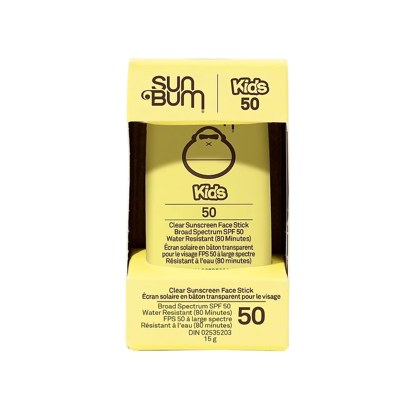 Écran solaire transparent en bâton pour le visage Kids, FPS 50