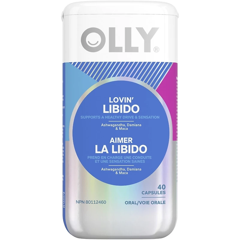 Supplement Capsules support physical aspects of drive & sensation Lovin' Libido supplements for women with ashwagandha, damiana & maca