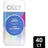 Suppléments en Capsules prend en charge une conduite et une sensation saines OLLY  Aimer la Libido suppléments pour femmes avec ashwagandha, damiana et maca 40 capsules