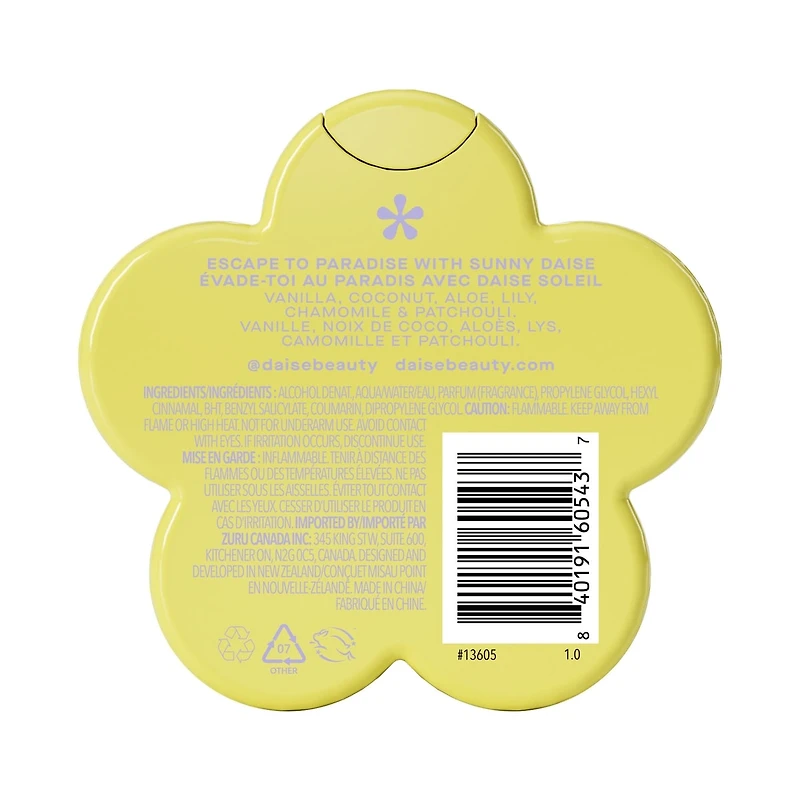 Sunny Fragrance Body Mist in Vanilla & Coconut