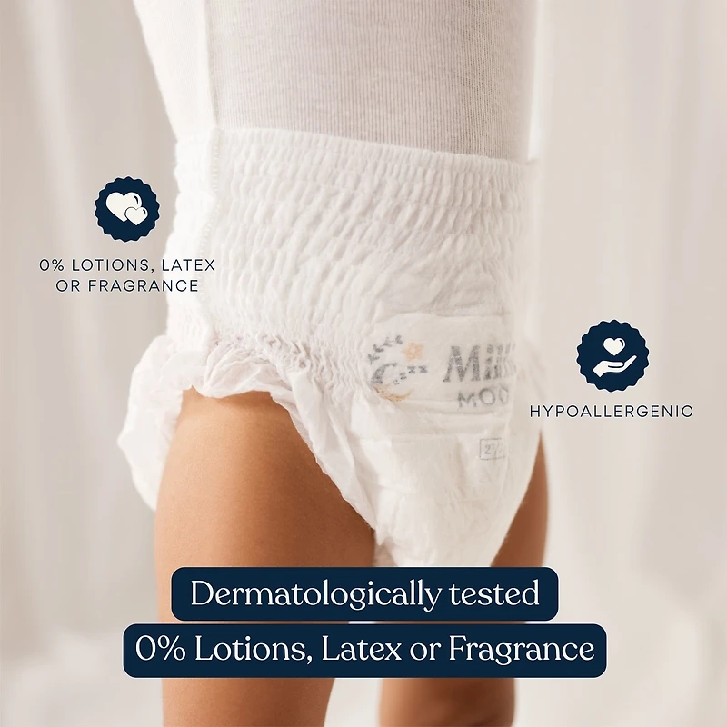 Culottes D’apprentissage De Luxe de Millie Moon, Taille 3T-4T, 66 unités