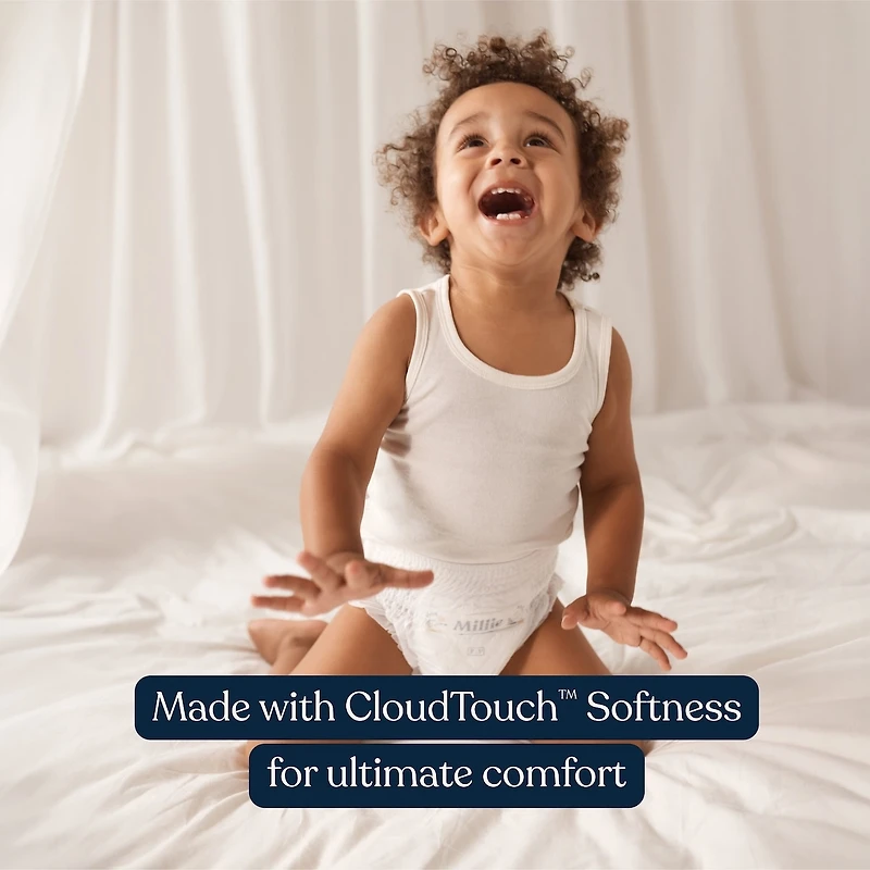 Culottes D’apprentissage De Luxe de Millie Moon, Taille 3T-4T, 66 unités