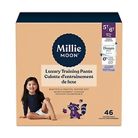 Culottes D’apprentissage De Luxe de Millie Moon, Taille 5T-6T, 46 unités