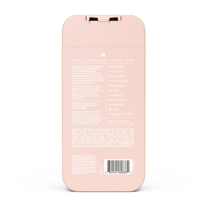 MONDAY Haircare Gel Douche CLEANSE 600 mL