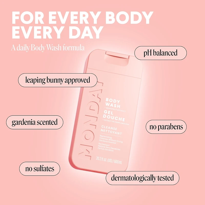 MONDAY Haircare CLEANSE Body Wash mL