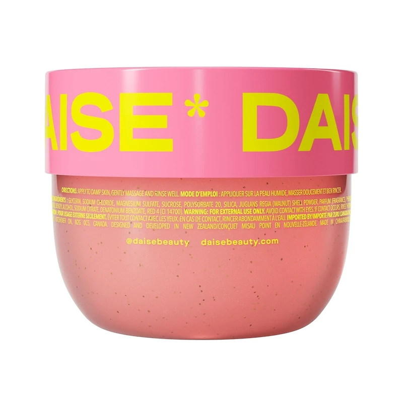 DAISE Exfoliating Body Scrub in Pomegranate Glow