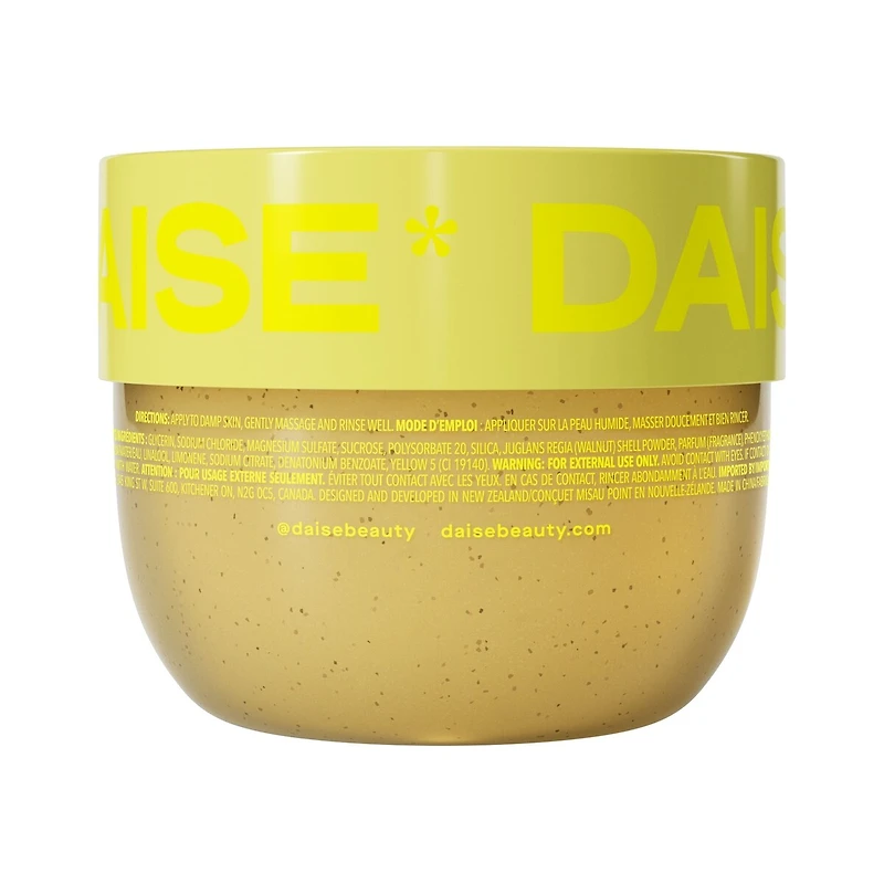 DAISE Exfoliating Body Scrub in Pineapple Glow