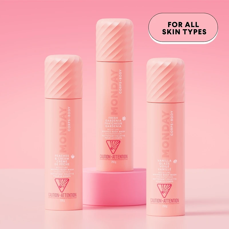 MOISTURE Whipped Body Wash in Vanilla Glaze