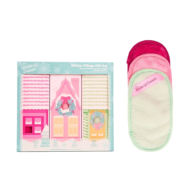 Winter Village 3 Pc Set