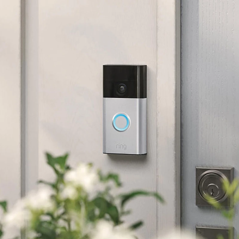 Battery Doorbell – Satin Nickel