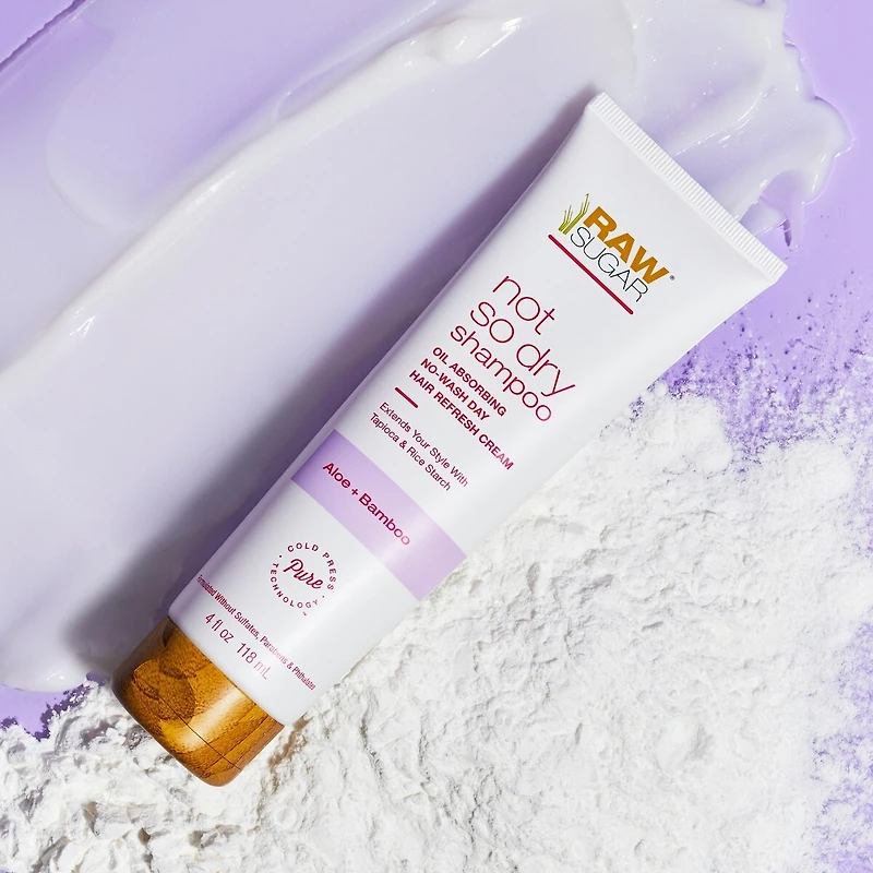 Shampoing Raw Sugar Not So Dry - Aloès + Bambou - 120 ml