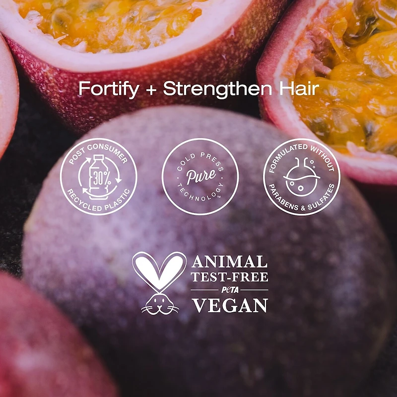 Après-shampoing Raw Sugar The Grow Pro - Fruit de la passion + Marula + Zinc - 530 ml