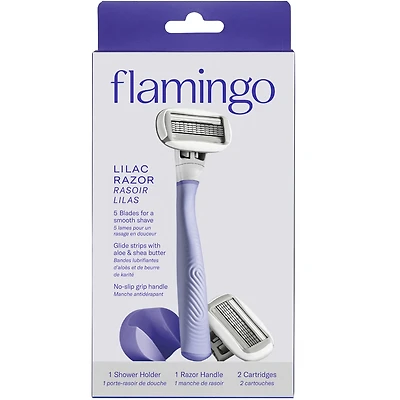 5-Blade Women's Razor - 1 Handle + 2 Blade Refills Sage