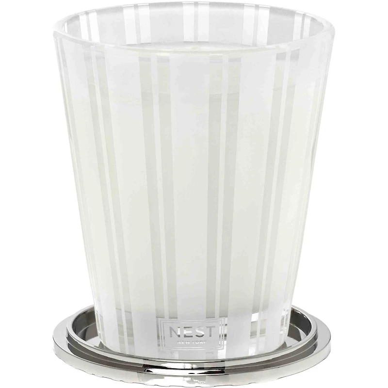 Couvercle de bougie classique collection argent