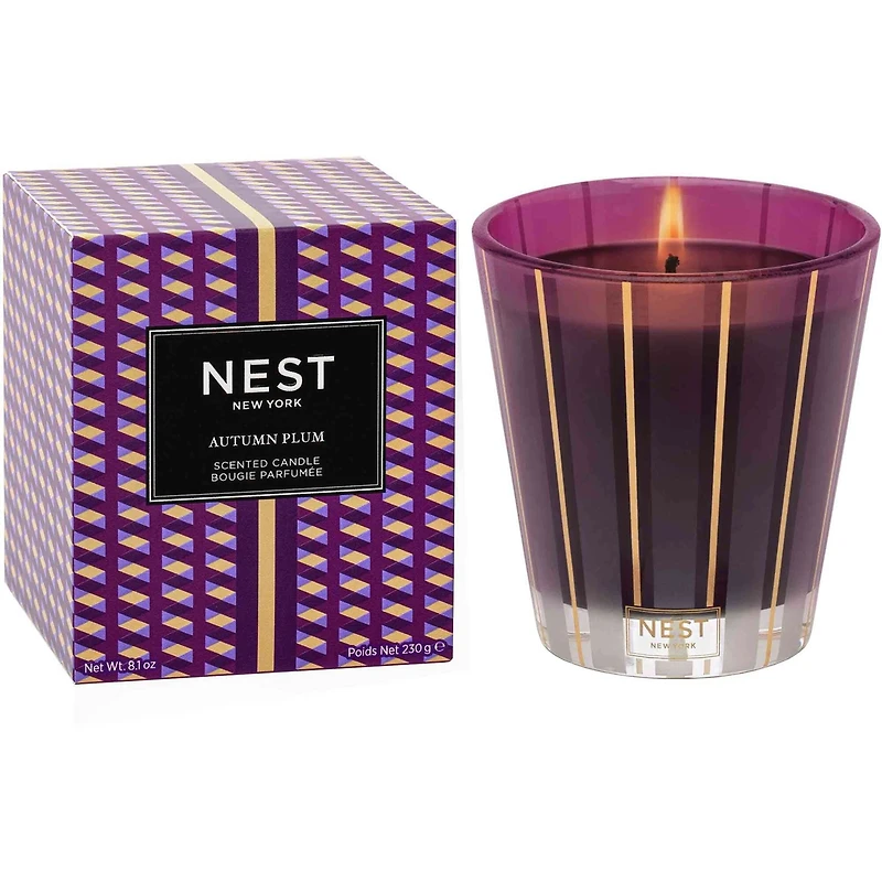 Autumn Plum Classic Candle