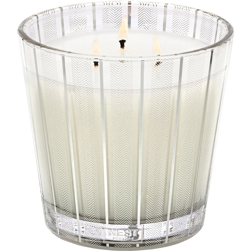 Bougie à trois mèches Blue Cypress & Snow