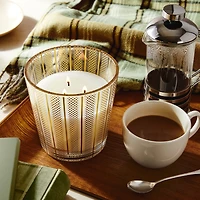 Bougie à trois mèches Bouleau et pin