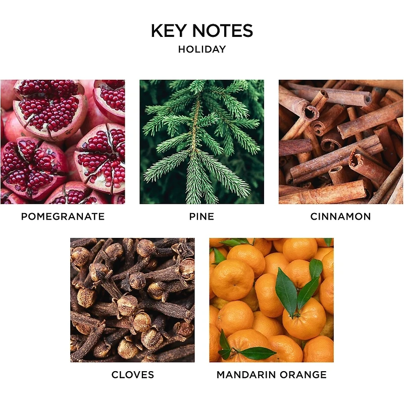 bougie ornement votif Holiday