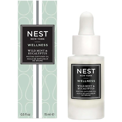 Huile de diffuseur de brume Menthe sauvage et eucalyptus
