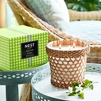 Rattan Bamboo 3-Wick Candle