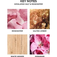 Savon liquide Sel de l’Himalaya et eau de rose