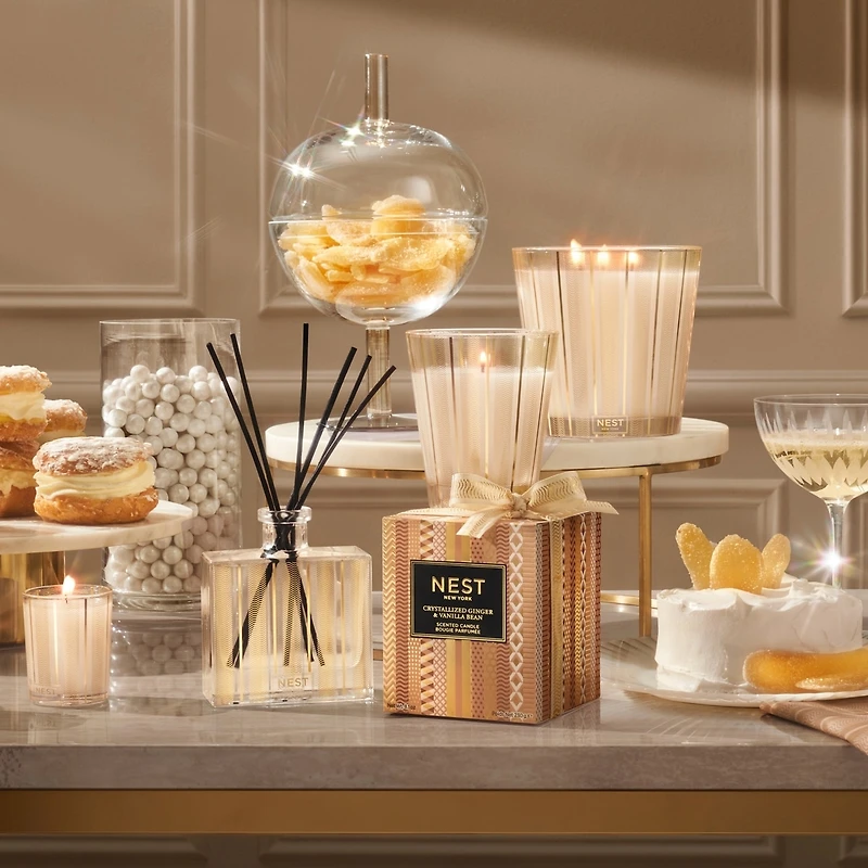 Bougie à trois mèches Crystallized Ginger & Vanilla Bean