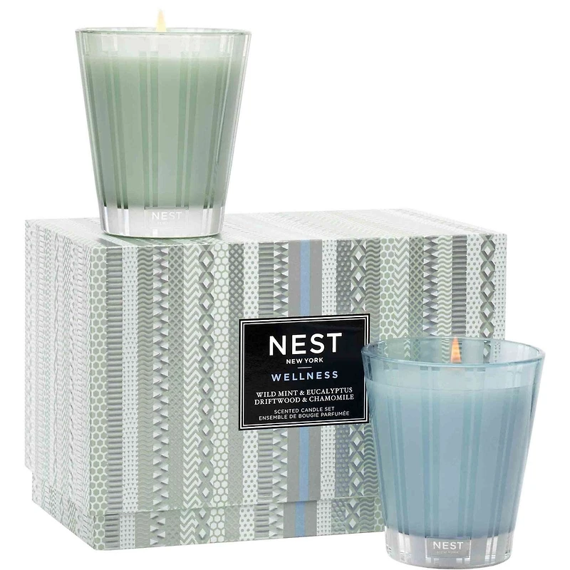 Wellness Ensemble de Bougie Parfumée