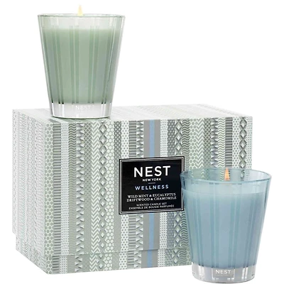 Wellness Ensemble de Bougie Parfumée