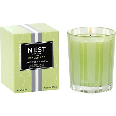 Lime Zest & Matcha Votive Candle