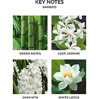 Bougie classique Bambou