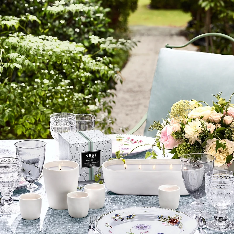 Ensemble de bougies chauffe-plats White Tea & Rosemary