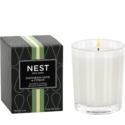 Santorini Olive & Citron Votive Candle