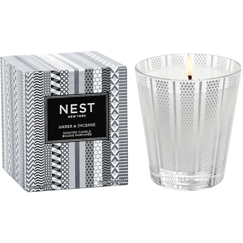Amber & Incense Classic Candle