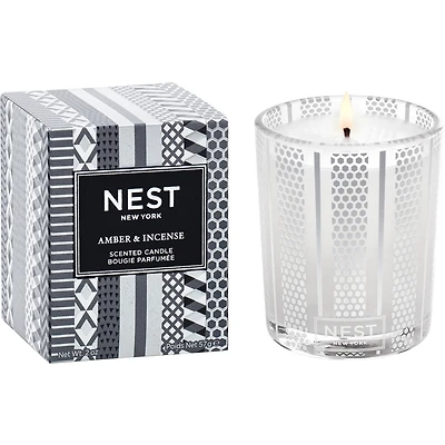 Bougie votive Amber & Incense