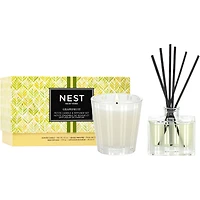 Petite ensemble de bougie et diffuseur de parfum Grapefruit
