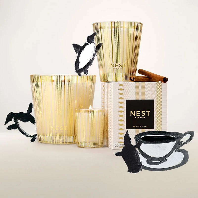 Winter Chai Classic Candle