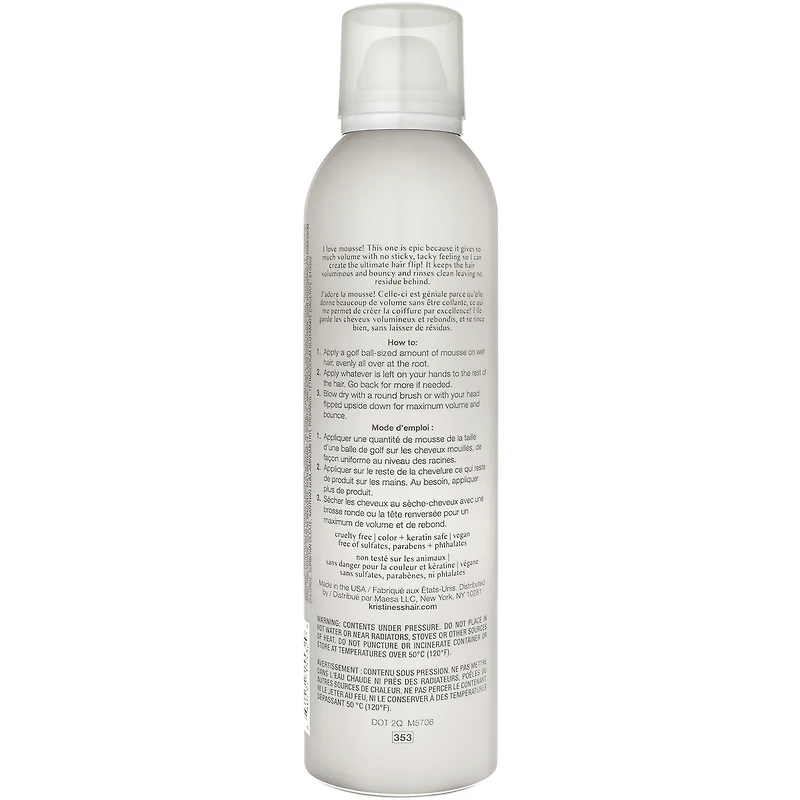 Mousse Volume Instantané