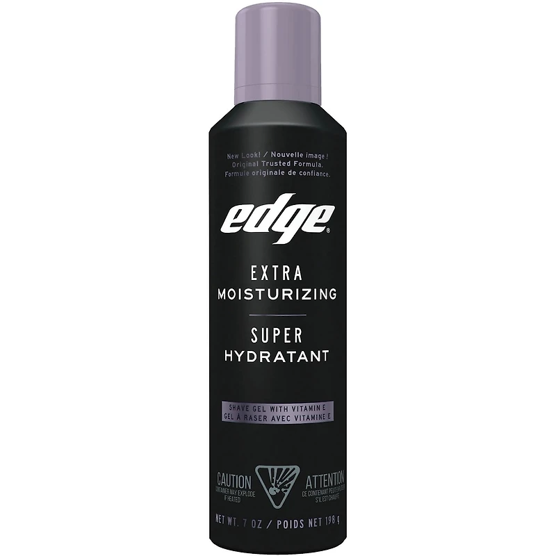 Gel à raser super hydratant pour hommes de marque Edge