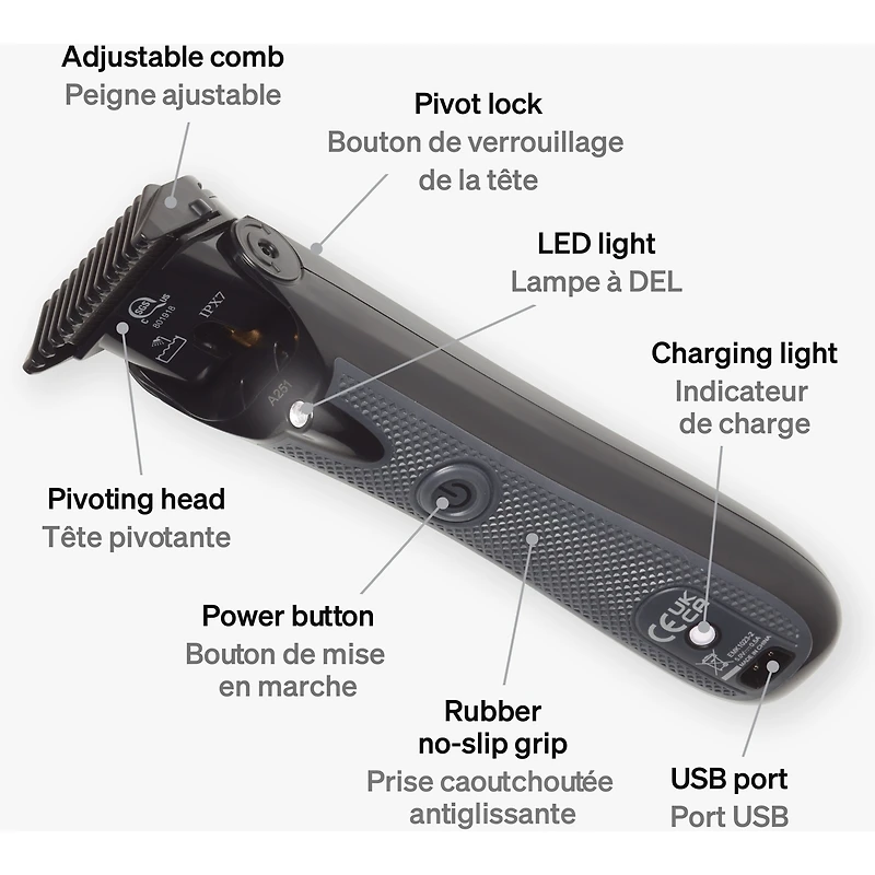 Ultra Pivot Electric Body Groomer