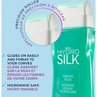 Applicateur à rouleau de cire au sucre Hydro Silk®