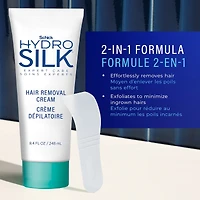 Crème dépilatoire 2-en-1 Hydro Silk®
