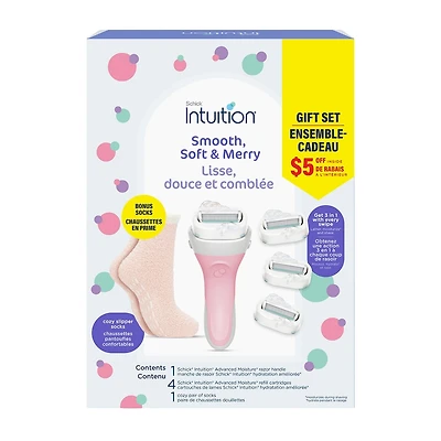 Boîte-cadeau De Produits Schick Intuition